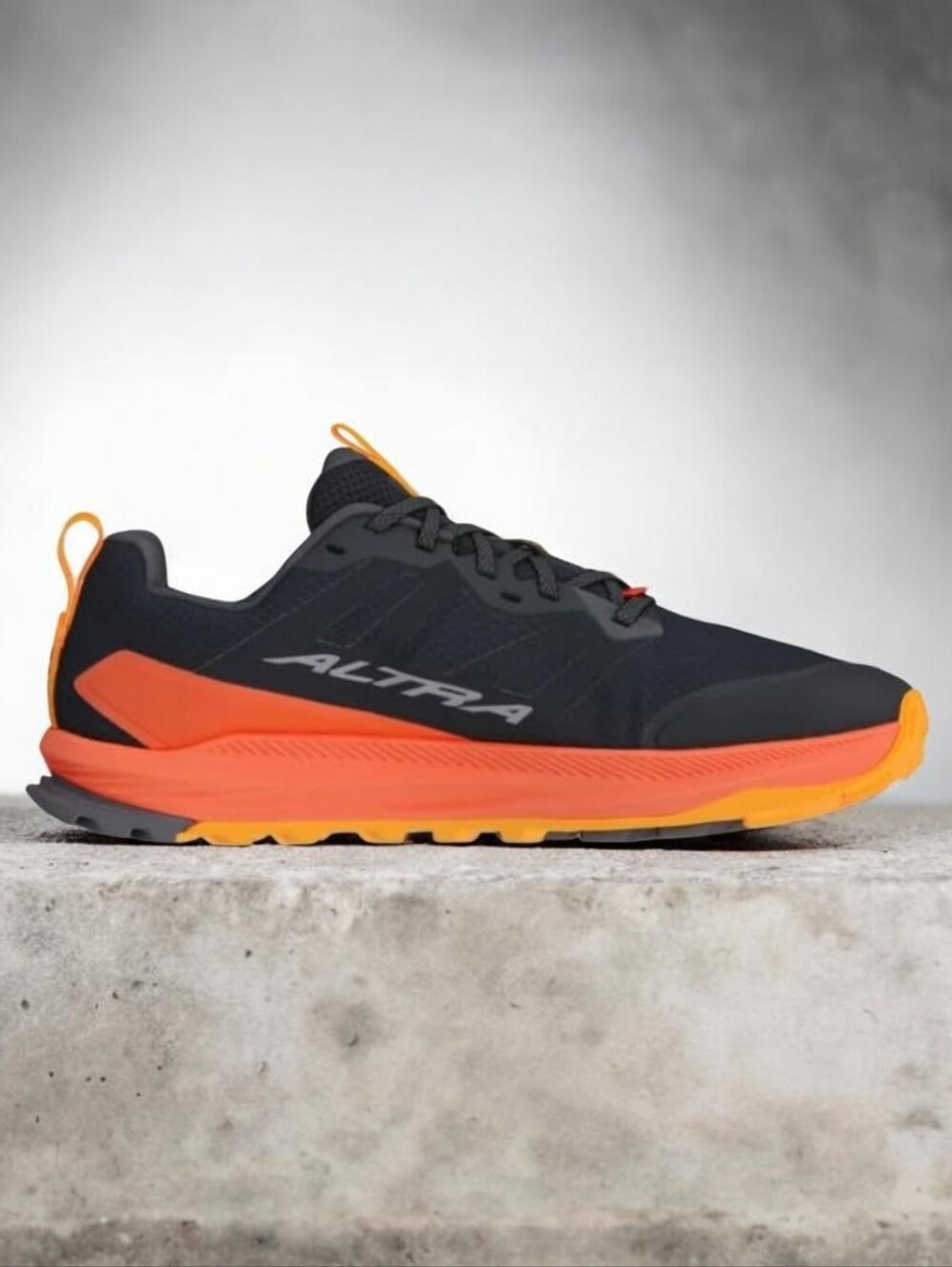 Altra Men's Lone Peak 9 Zero‑Drop Trail Running Shoes -Black/Red